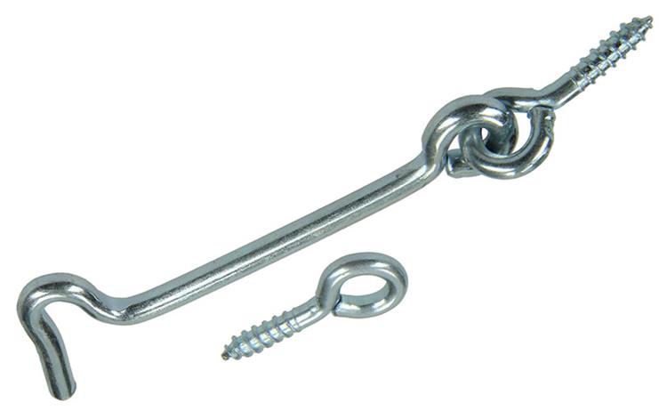 Mack 1017849 - windhaak staal verzinkt 2 st 4,0 x 80 mm | 5 stuks