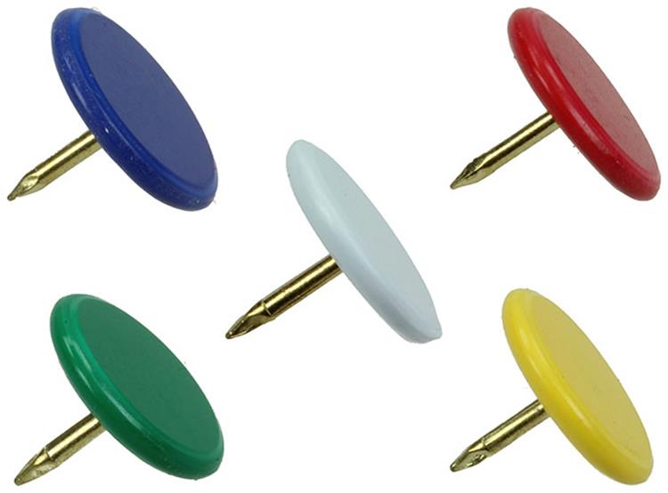 Mack 1017868 - duimspijker staal assortiment 60 st | 10 stuks