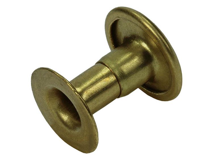 Mack 1019717 - klinknagel messing 6 st 4,2 x 10 mm | 10 stuks