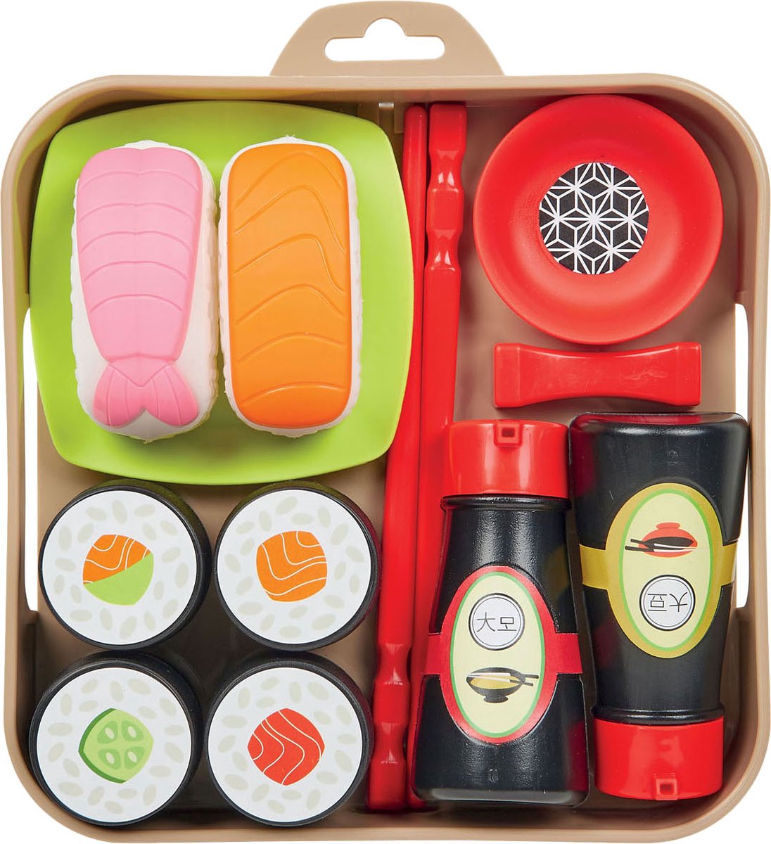 Écoiffier ecoiffier speeleten sushi speelset - 14dlg.