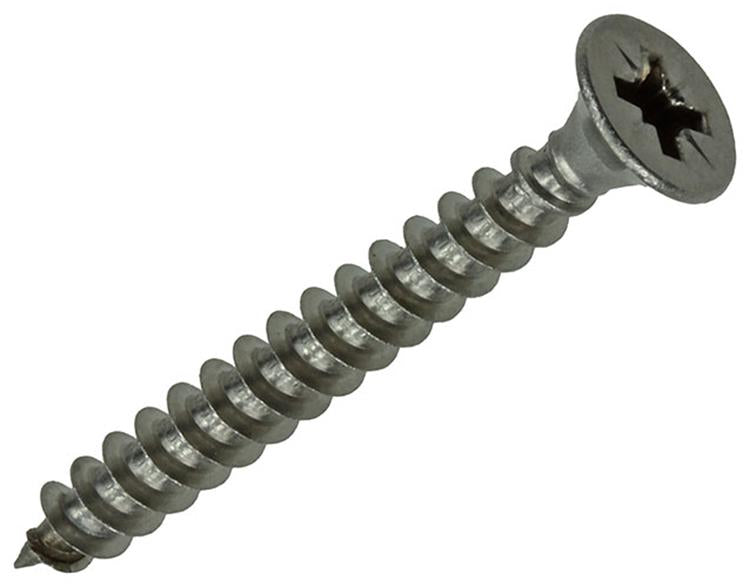 Mack 1019750 - spaanplaatschroef vz kop rvs 8 st 4,5 x 40 mm | 10 stuks