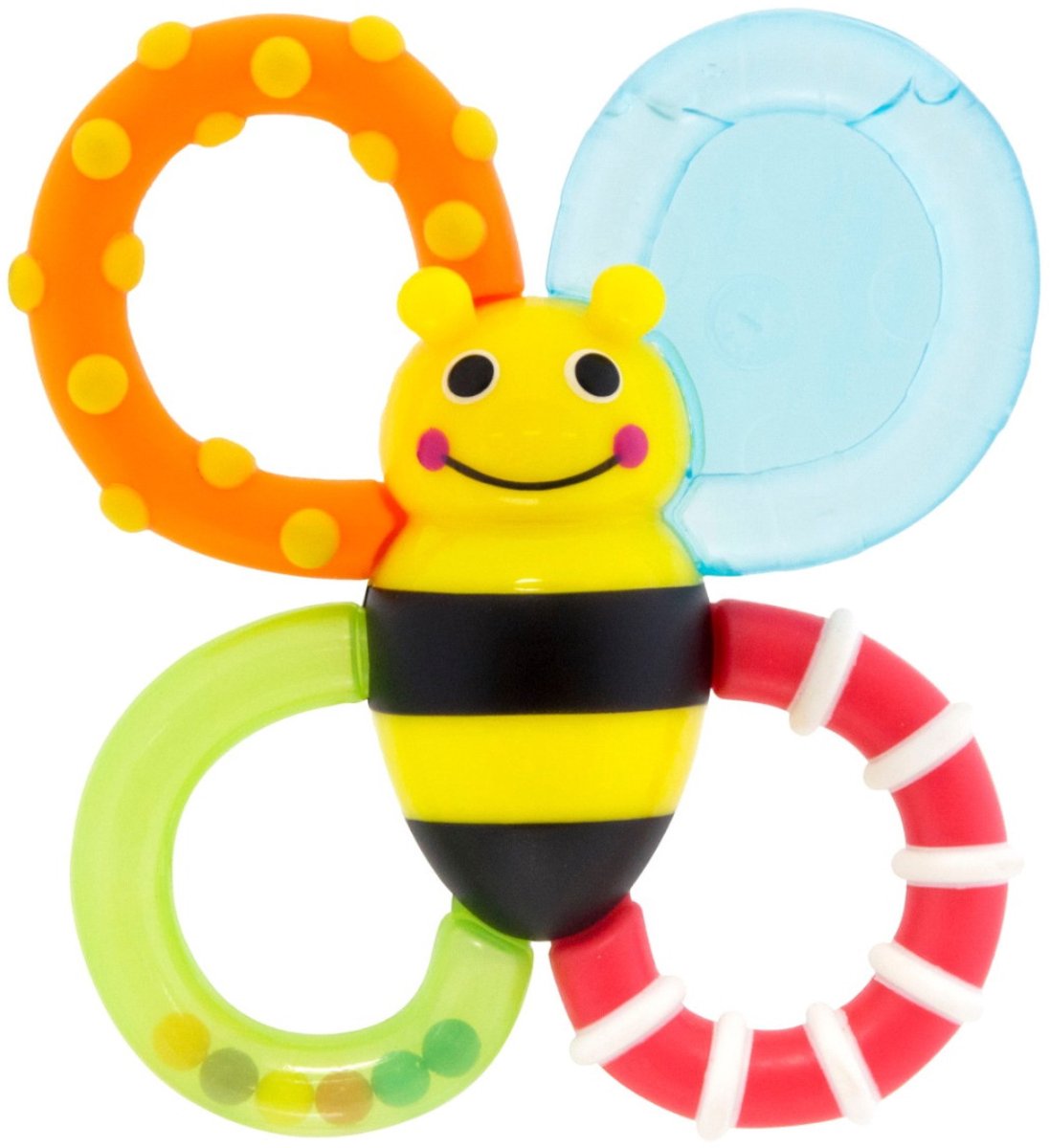 Sassy - bijtspeelgoed - bijtring met koel element - bumble bites teethes