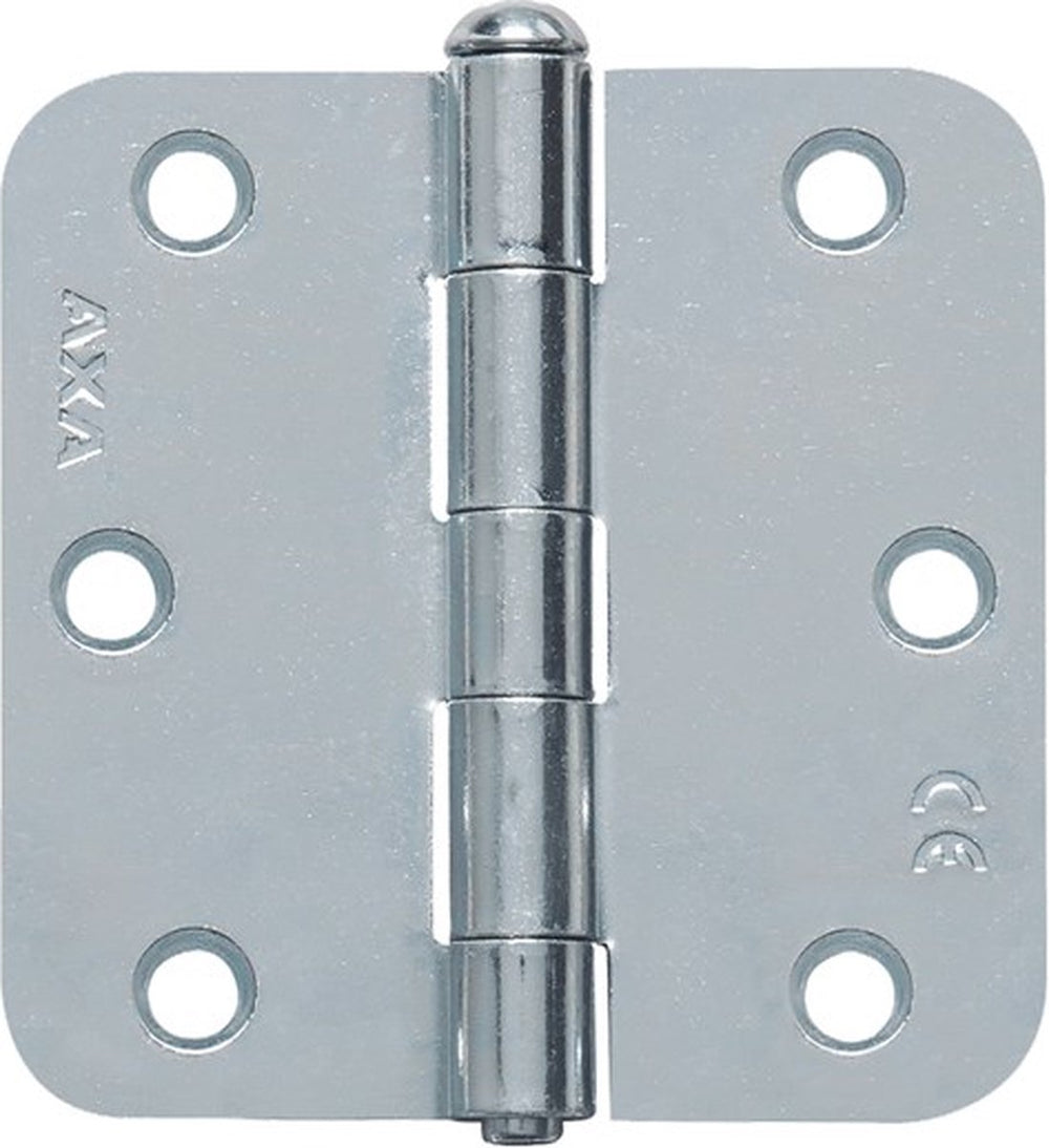 Axa scharnier ongelagerd 1105 76x76 rondhoek gegalvaniseerd - 1105-24-23 e