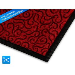 Deurmat floordirekt step brasil donkerrood