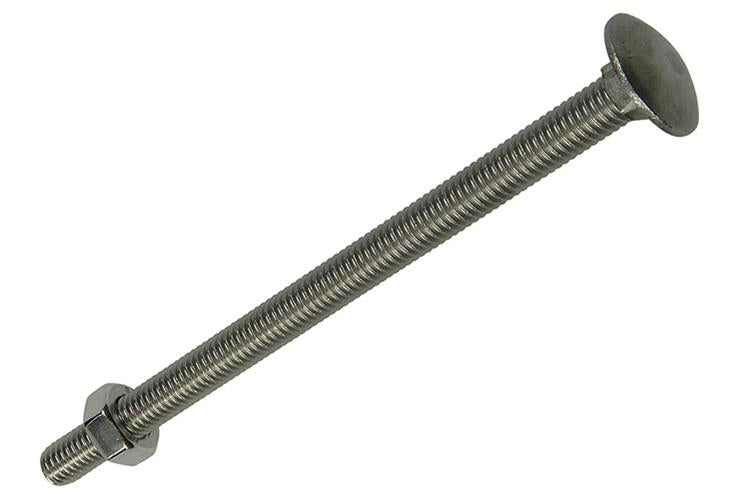 Mack 1019920 - houtbout + moer roestvrijstaal 1 st m8 x 120 mm | 10 stuks