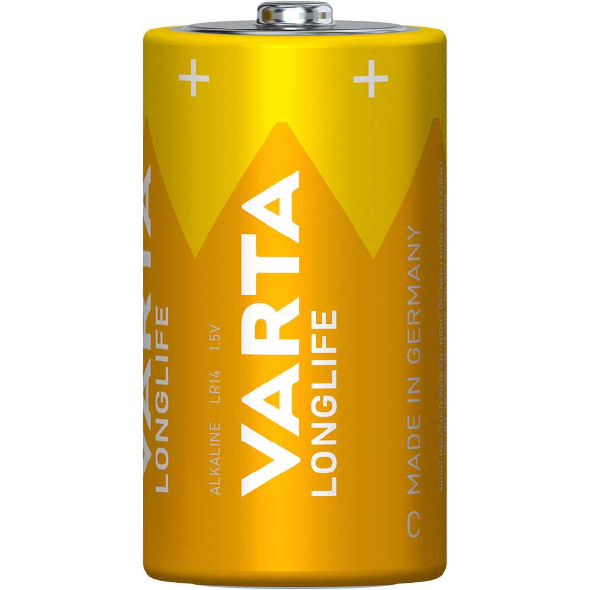 Varta batterij longlife alkaline lr14 c (2x)