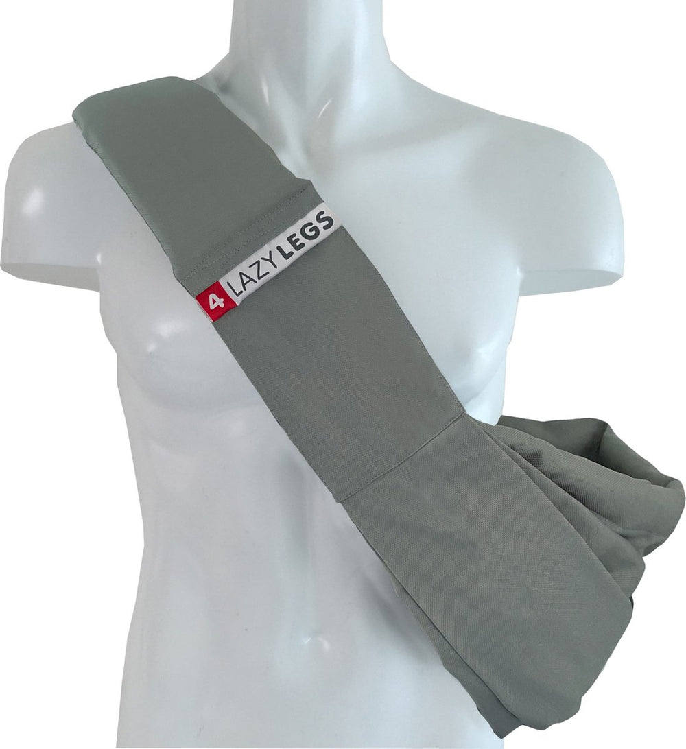 4lazylegs pocket draagzak - hele kleine honden - tot 15kg - 30x20x8 - basic grey