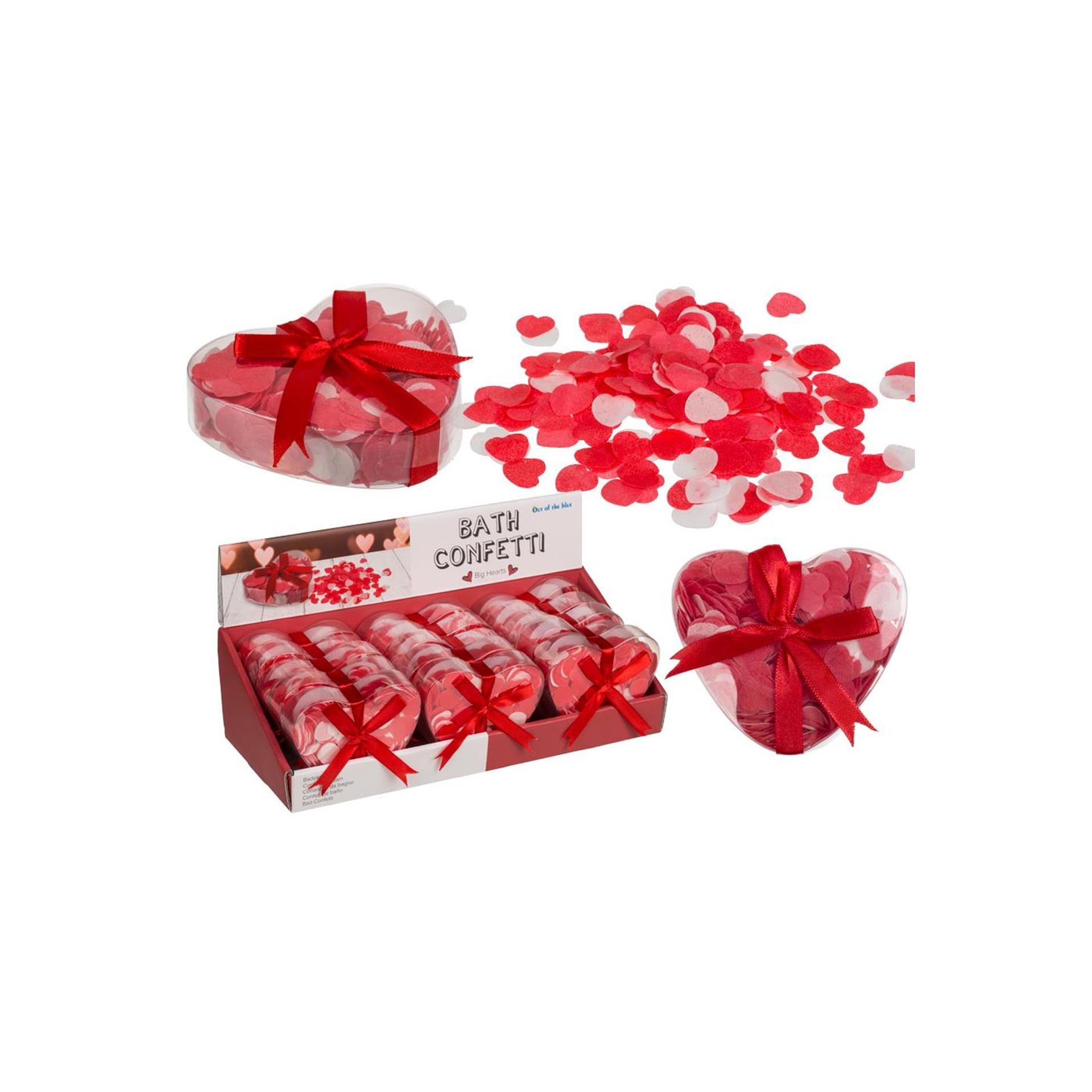 Out of the blue hartjes badconfetti in giftbox 20 gram