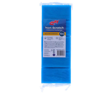Multy greepsponsen blauw wit 10 stuks | 2 stuks