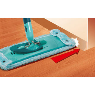 Leifheit clean twist combi clean vervangingsdoek vloerwisser drukknopen m - 33 cm statisch plus