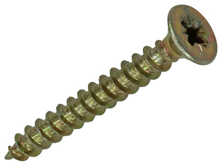Mack 1017961 - spaanplaatschroef vz kop geelverz 100st 3,0 x 25 mm | 5 stuks