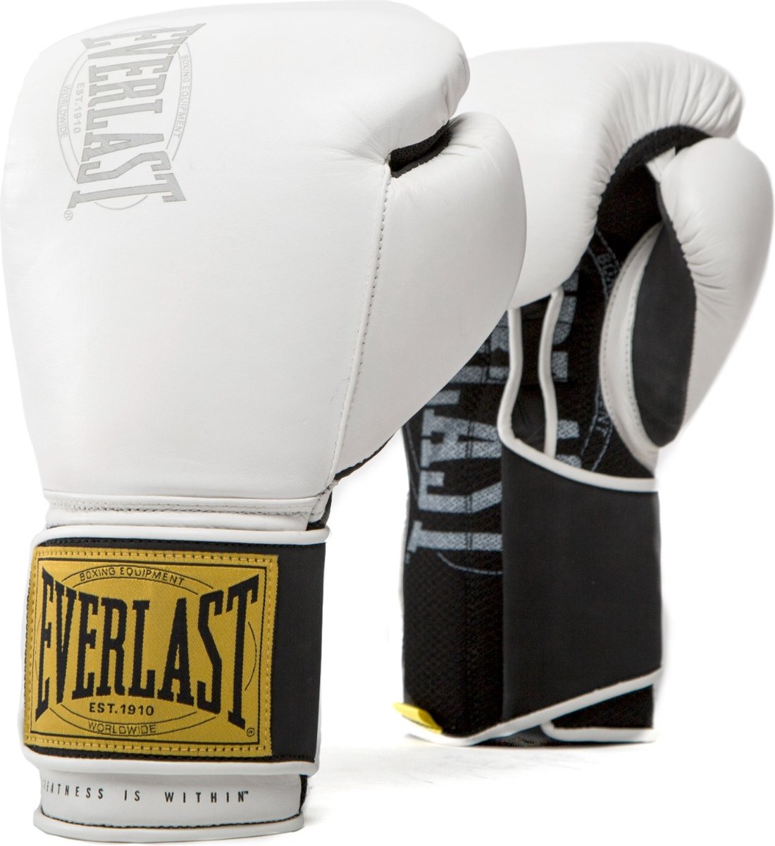 Everlast 1910 classic training bokshandschoenen wit - 12 oz.