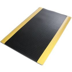 Ty antivermoeidheidsmat heavy-du diamond zwart, geel 900x600 mm