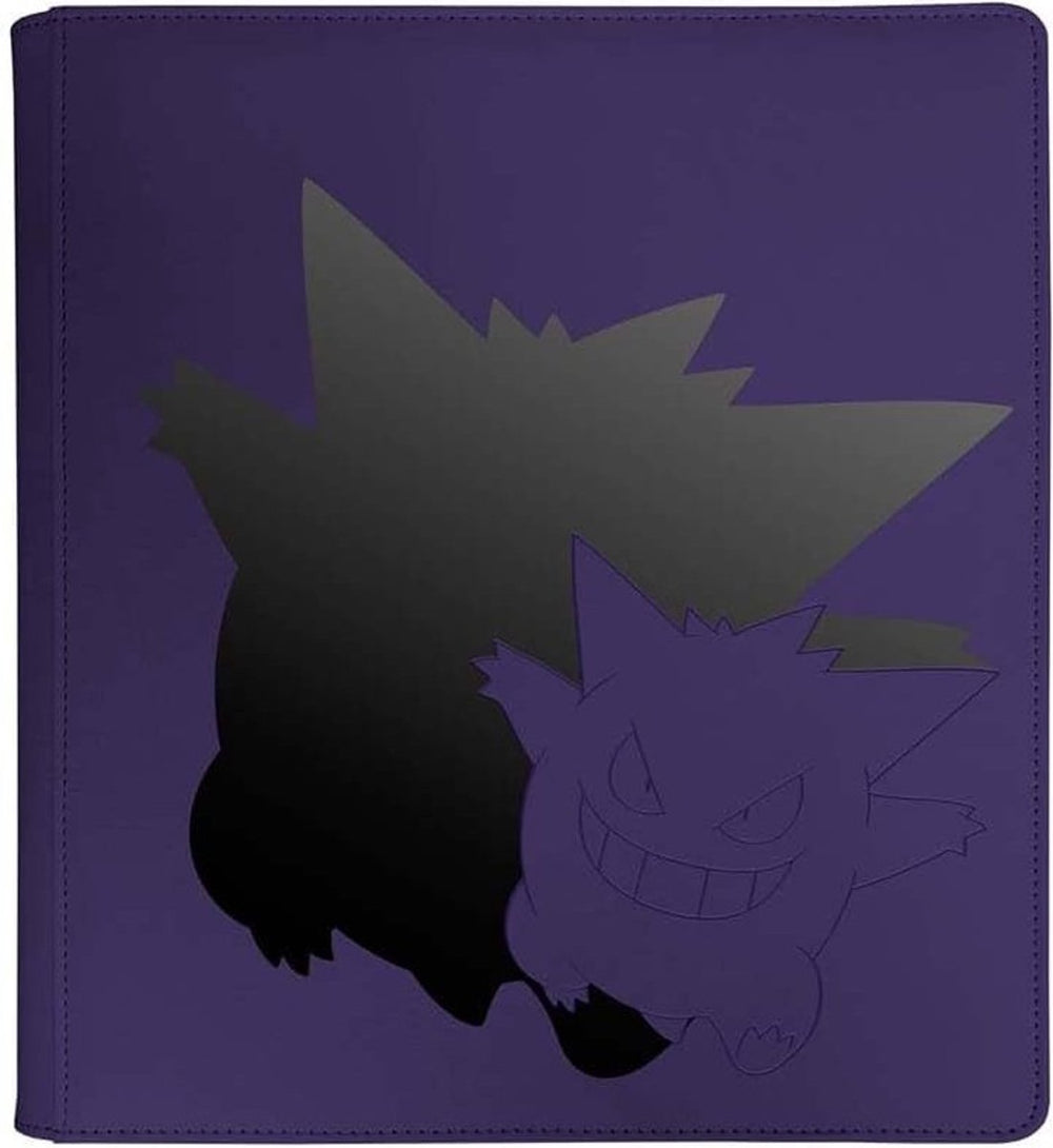 Ultrapro pokémon - pro-binder zippered 12 pocket gengar elite series