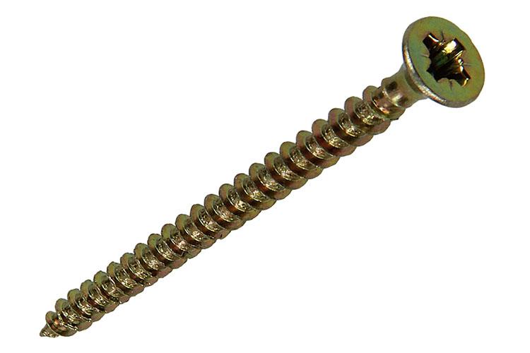 Mack 1020087 - spaanplaatschroef vz kop geelvz 200 st 3,5 x 45 mm | 5 stuks