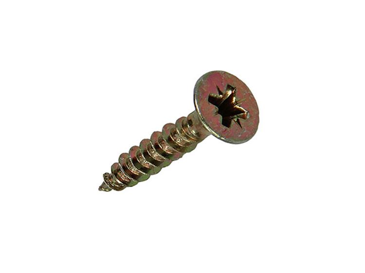 Mack 1020101 - spaanplaatschroef vz kop geel vz 200 st 4,5 x 25 mm | 5 stuks
