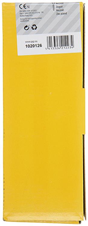Mack 1020126 - spaanplaatschroef vz kop geel vz 100 st 6,0 x 90 mm | 1 stuks