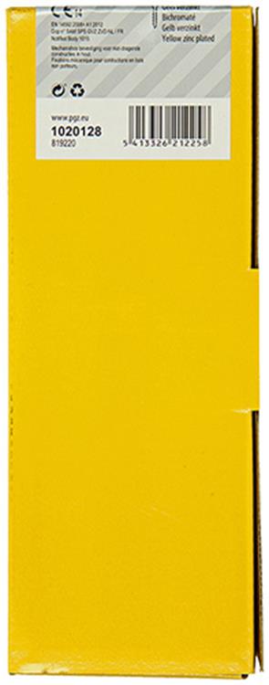 Mack 1020128 - spaanplaatschroef vz kop geelz 100 st 6,0 x 120 mm | 2 stuks