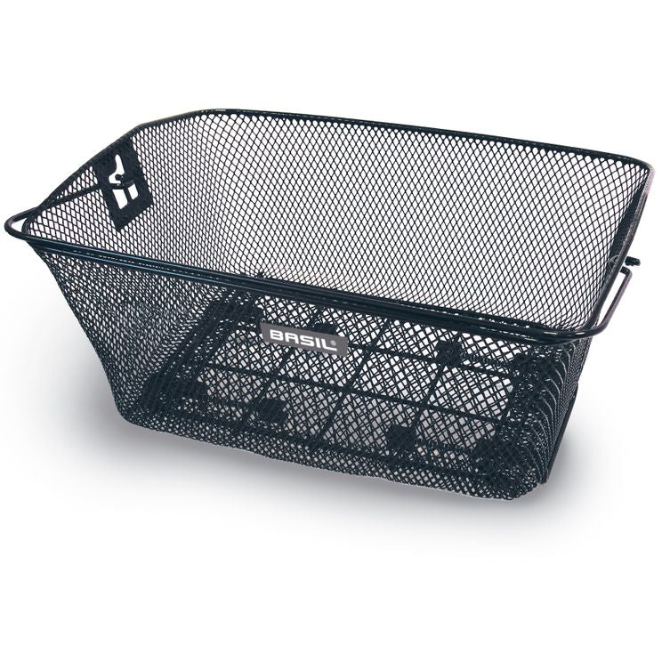 Panier arrière Basilic | Métal | Noir | Système de serrage Basco