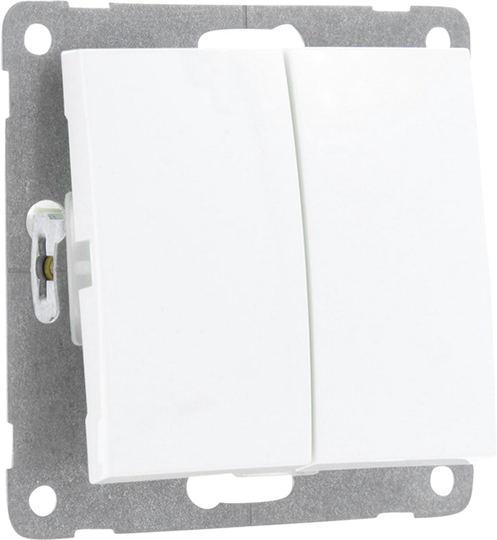 Smartwares s2 serieschakelaar - inbouw - polarwit