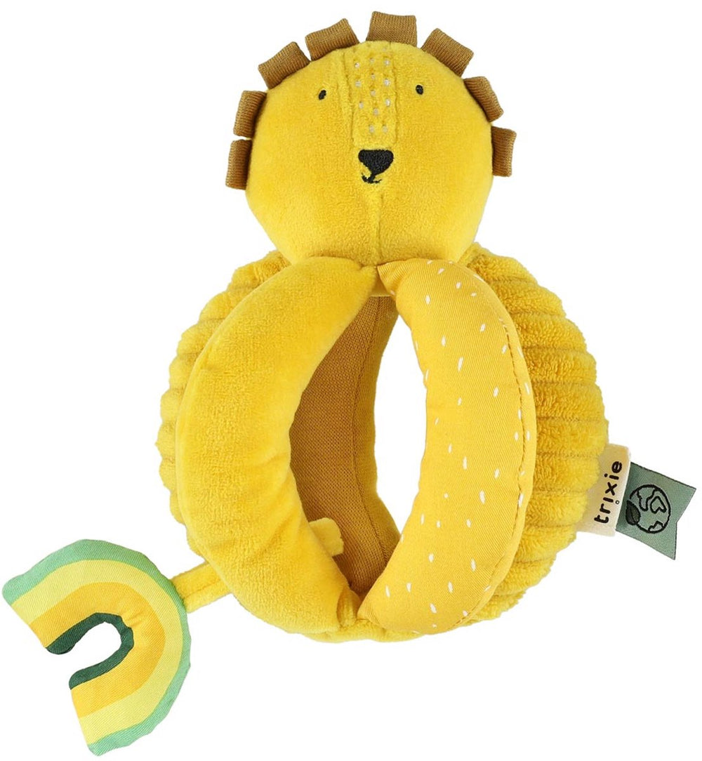 Trixie mr. lion grijpballetje – 3m+ – met kreukelgeluid - ideaal als geboortegeschenk - leeuw