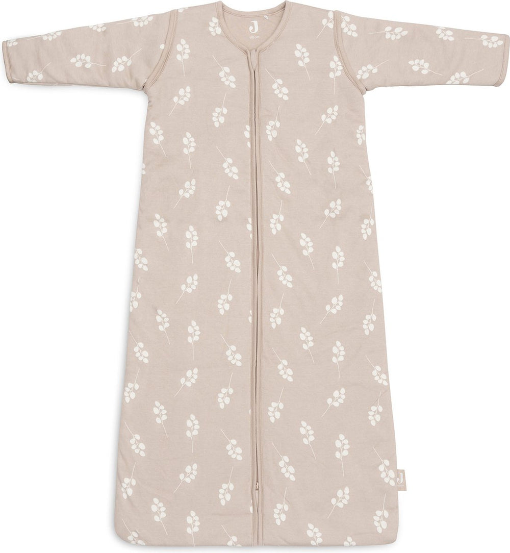 Jollein baby slaapzak winter met afritsbare mouw 110cm twig - wild rose - winterslaapzak