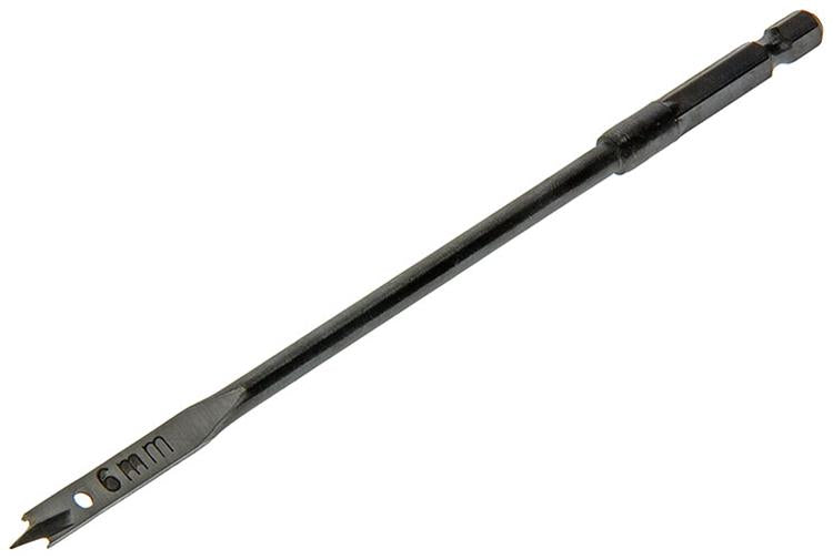 Mack 1018512 - platte houtboor din 7487 ø 6,0 x 160 mm | 5 stuks