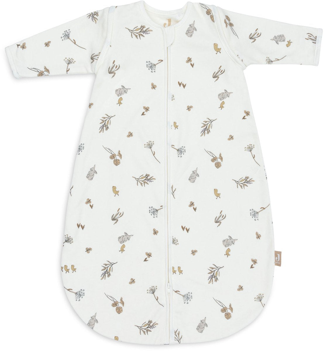 Jollein baby slaapzak zomer jersey met afritsbare mouw 70cm - rond - riverside - zomerslaapzak