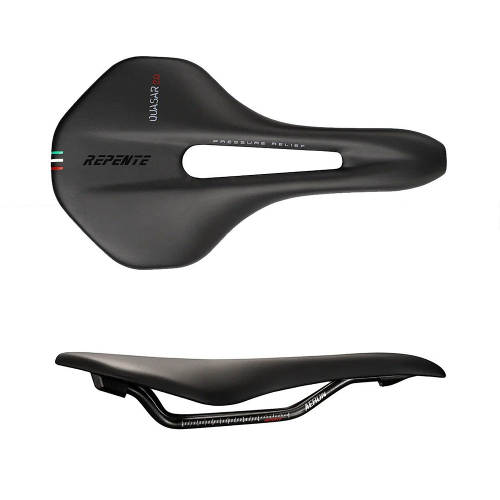 F-tech repente zadel quasar 2.0 aeron lcf technologie cromoly zwart