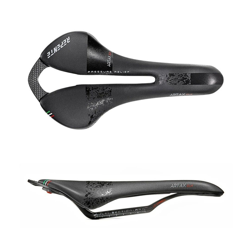F-tech repente zadel artax glm 142mm lcf technologie carbon rails black mud