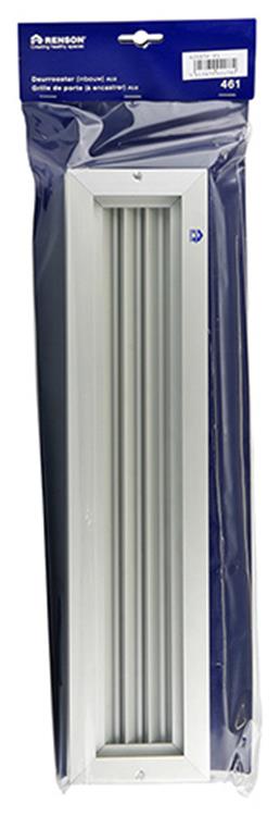 Renson 1006214 - deurrooster 461 alu f1 425x76mm | 2 stuks