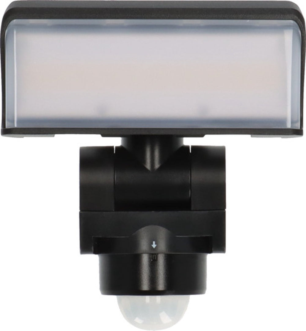Brennenstuhl led buitenlamp met bewegingsmelder ws 2050 sp1680lm, ip44, 3000k, 180° detectiehoek met tot 10m reikwijdte, met schemeringssensor