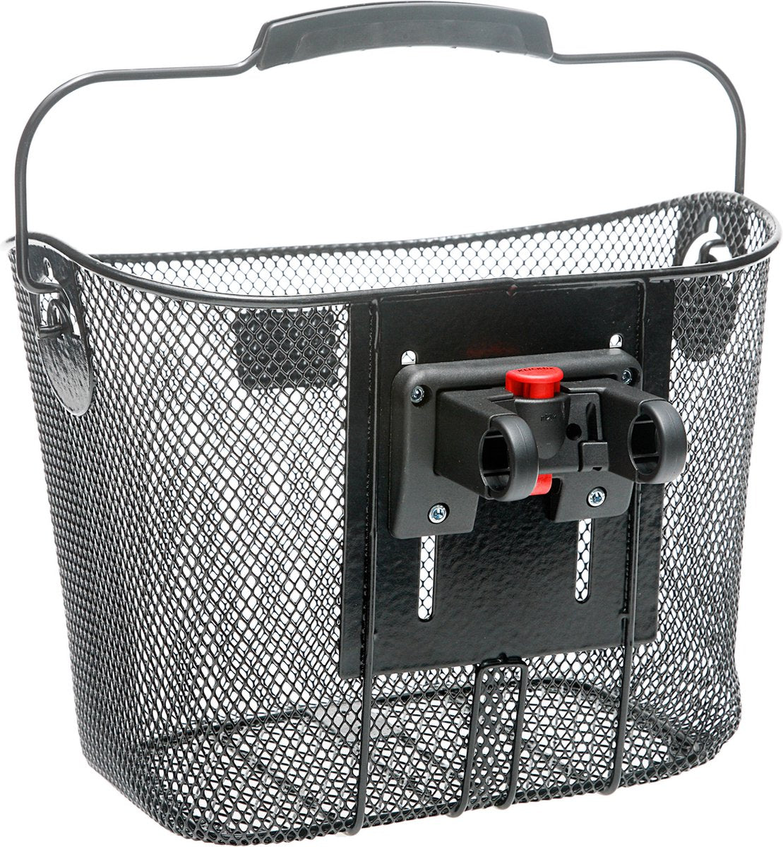Nouveau panier avant Looxs | 19 Litres | Métal | Noir | Cliquez sur corriger