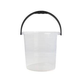 Emmer transparant 10 liter | 3 stuks