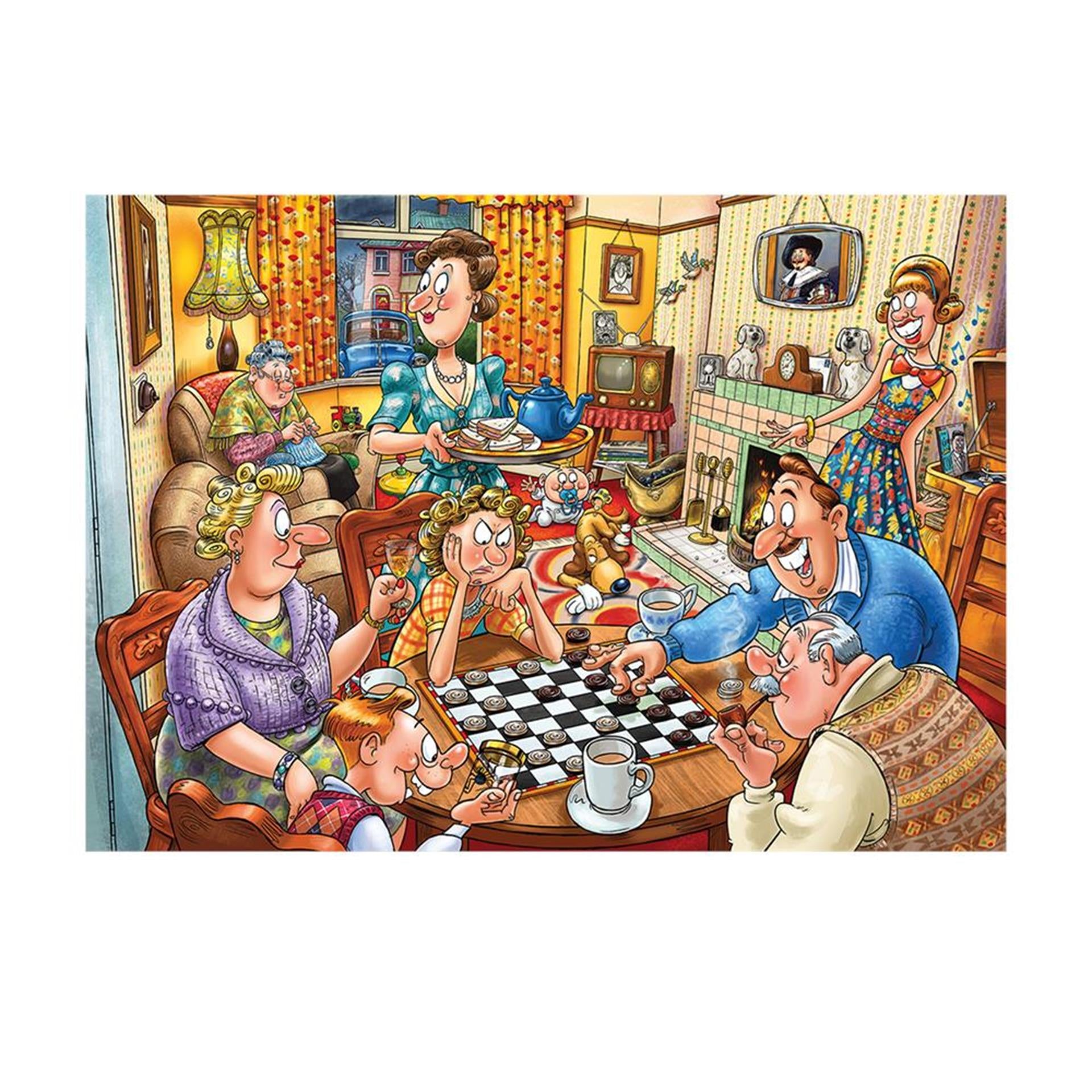 Jumbo wasgij destiny 25 legpuzzel - spelletjesavond, 1000st.