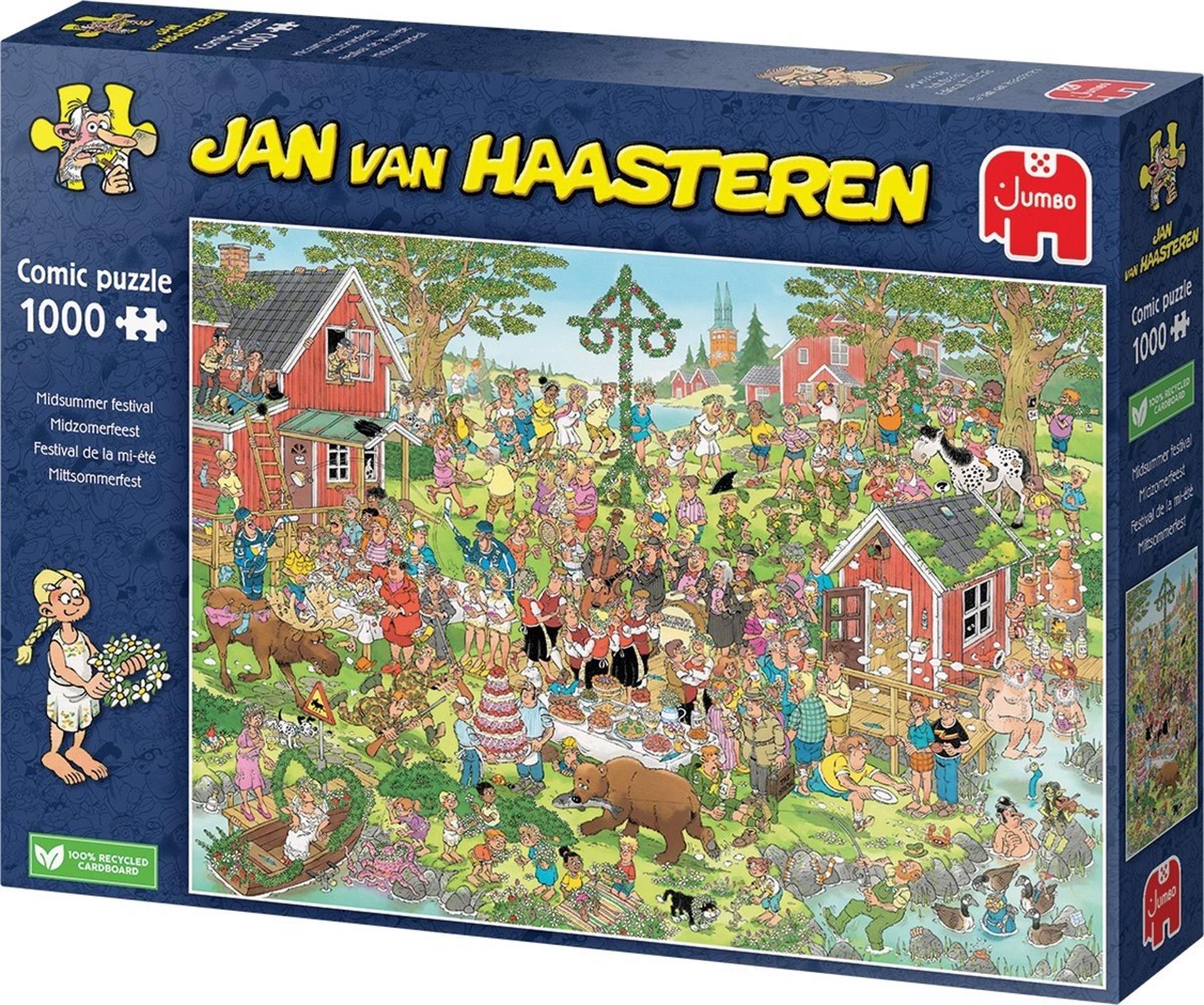Jan van Haasteren Legpuzzel - Midzomer Festival, 1000st.