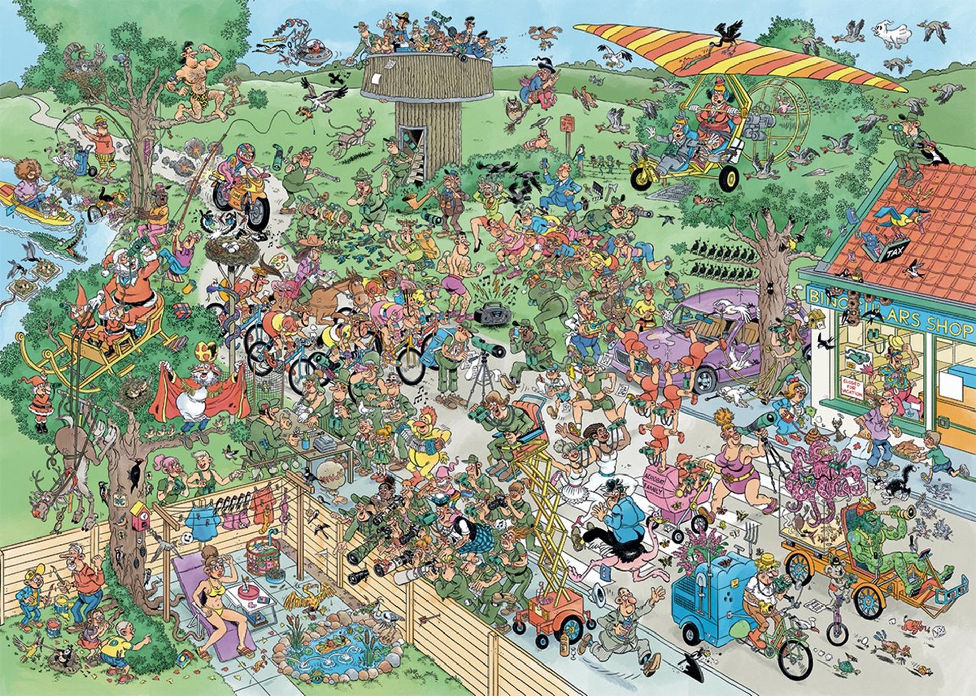 Jumbo jvh puzzel vogelkijkdag 1000pcs