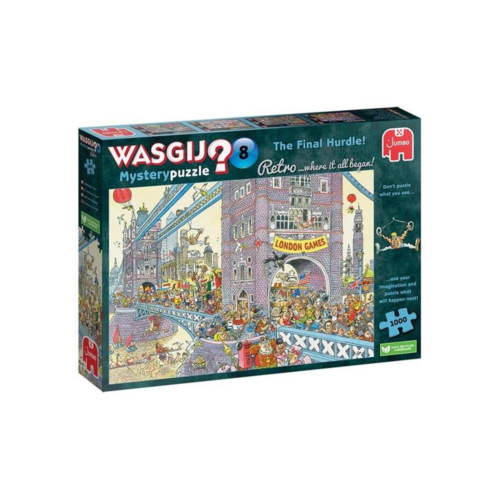 Jumbo wasgij puzzel retro mystery 8