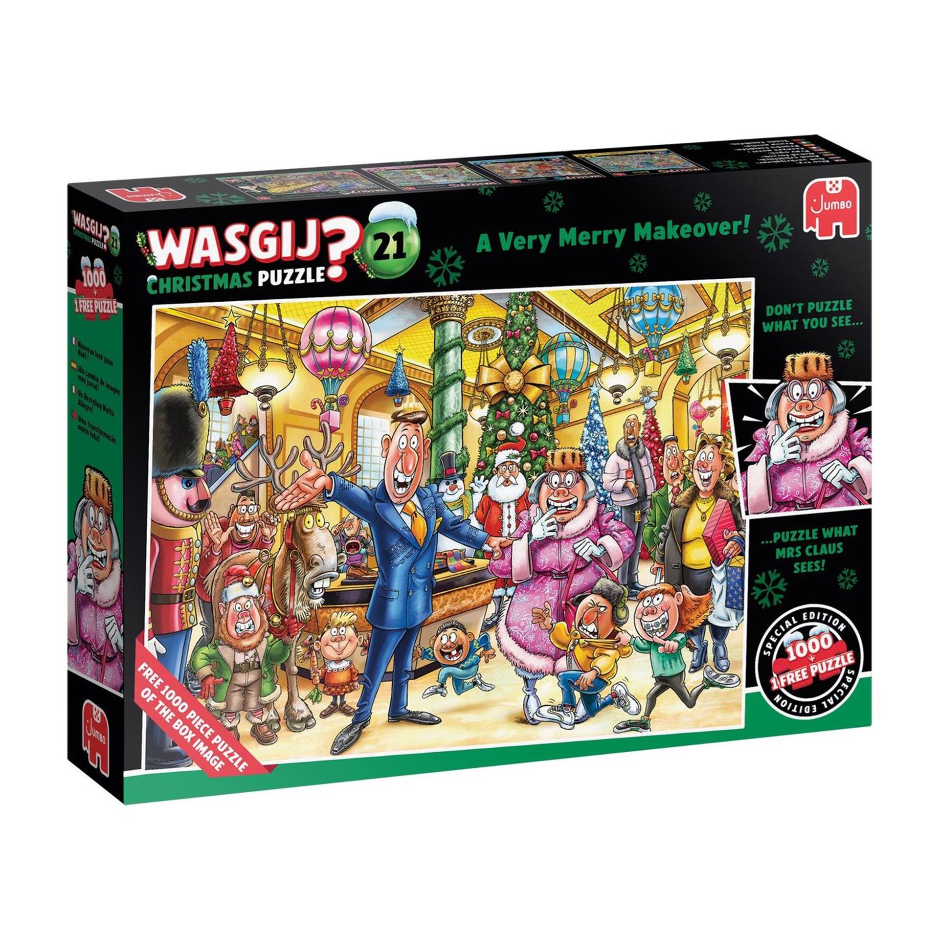 Jumbo wasgij christmas 21 make-over! 2x1000pc