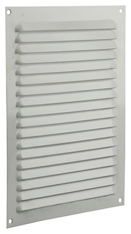 Renson 1015072 - schoepenrooster plat alu wit 200x250mm | 10 stuks