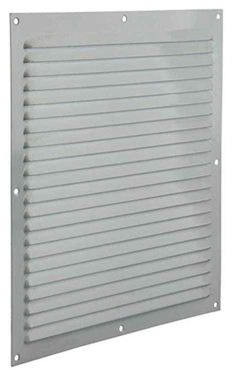 Renson 1015075 - schoepenrooster plat alu wit 300x300mm | 10 stuks