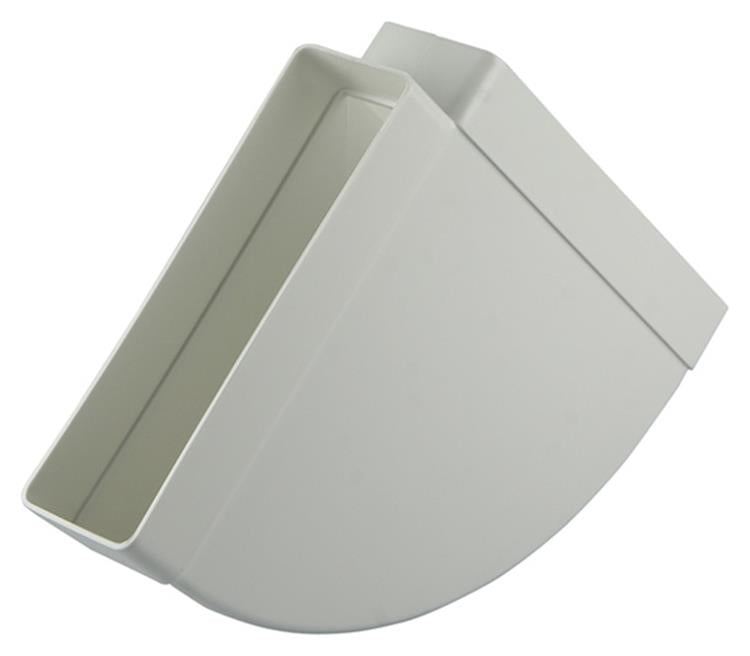 Renson 1006406 - pvc hoekverbinding hor.90° 7016 wit 204x60mm | 3 stuks