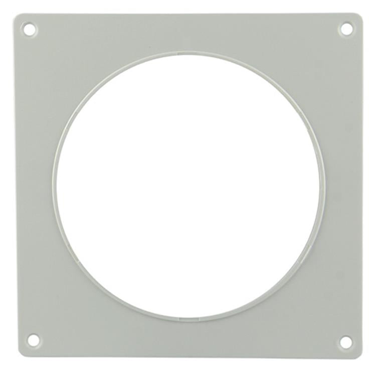 Renson 1006426 - set 2 st.pvc afdekplaten 7031 wit ø 100 | 5 stuks