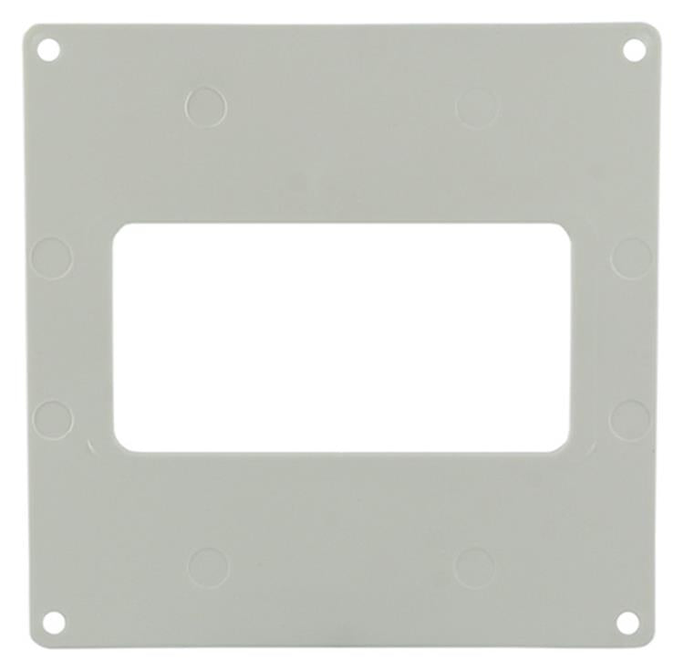 Renson 1006429 - set 2 st.pvc afdekplaten 7032 wit 110x55mm | 5 stuks
