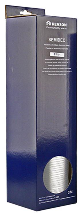 Renson 1006199 - alu flexibel dia 110 3000 mm | 2 stuks