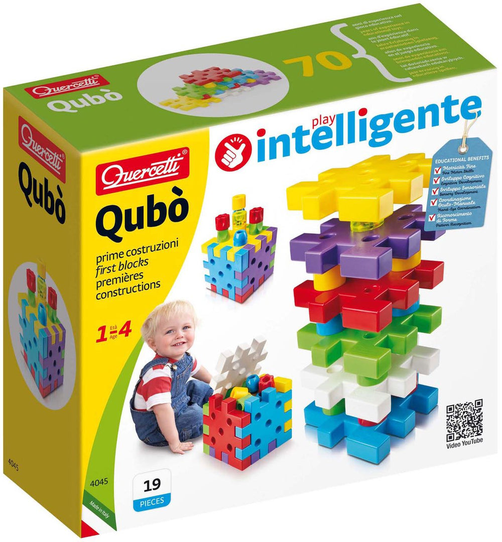 Quercetti qubo eerste blokken