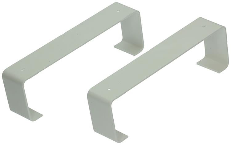 Renson 1006420 - set 2 st.pvc bevestigings- beugels 7023 wit 204x60mm | 5 stuks