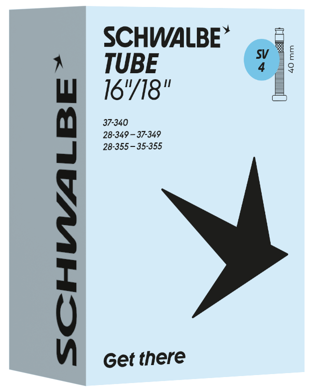 Schwalbe tube (sv4) - 16 18'' (28 37-340 355) - presta