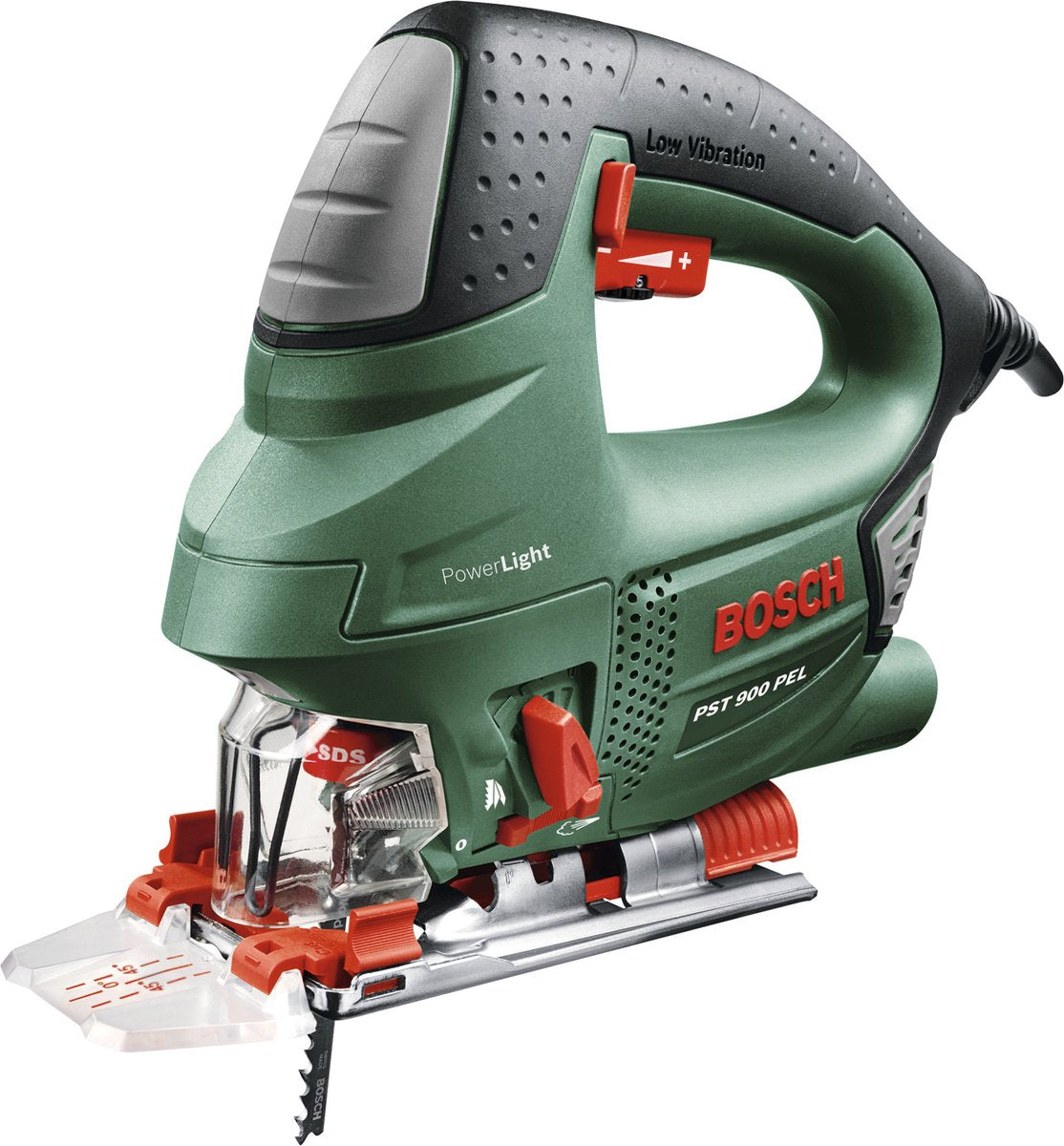 Bosch pst 900 pel decoupeerzaag - op snoer - 620 watt