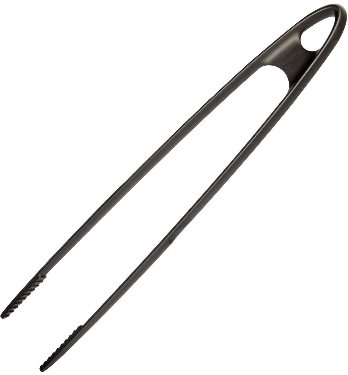 Westmark frituur- en serveerpincet, grilltang, zeer hittebestendig tot 270°c, plastic, lengte: 29 cm, milde-plus, zwart, 13692270